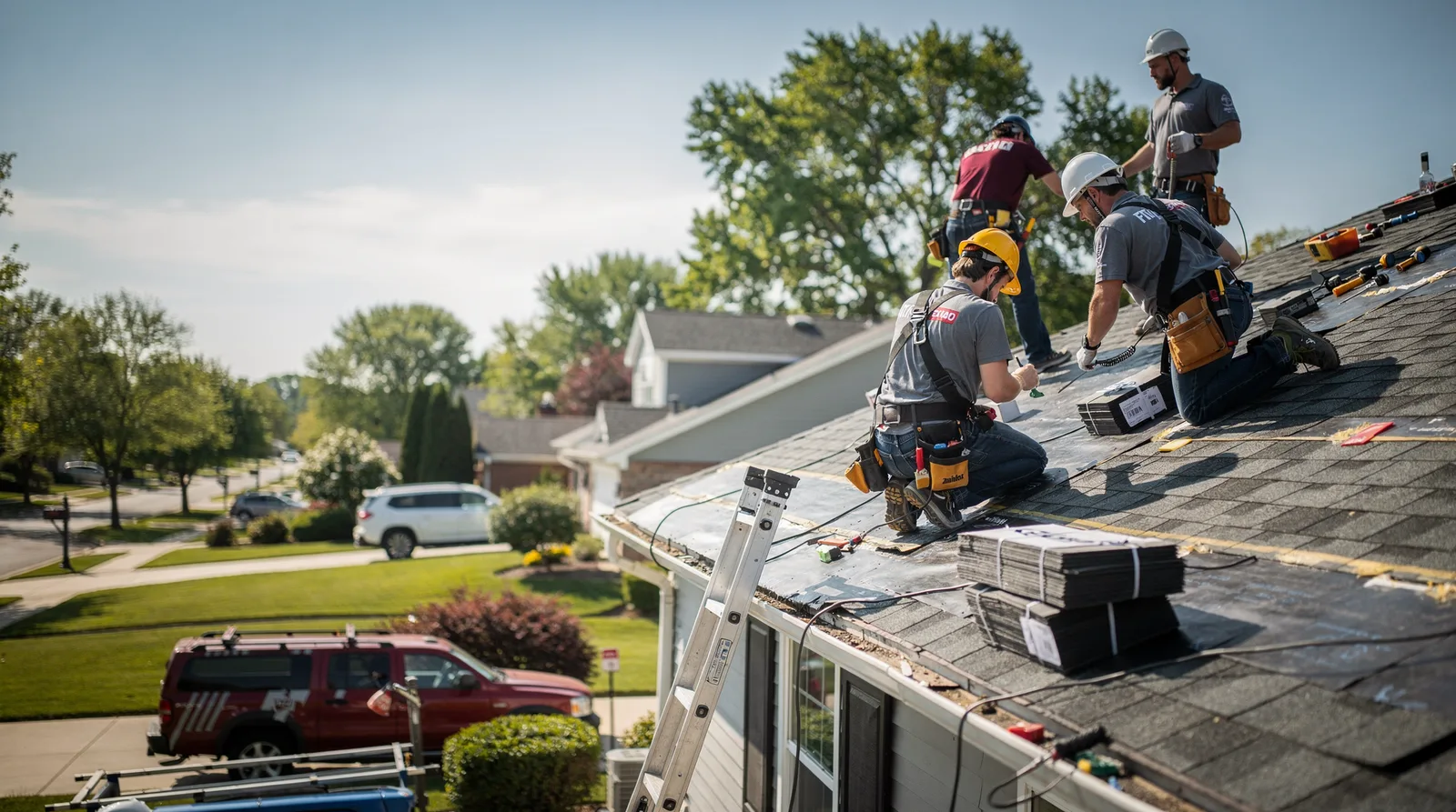 Roof Repair in Pearl City, IL around you